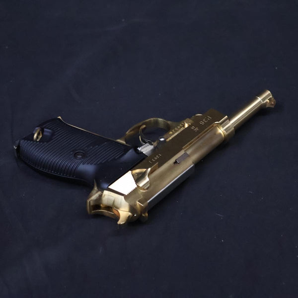 【中古】HOBBY FIX ホビーフィックス ZEKE P38 真鍮 モデルガン