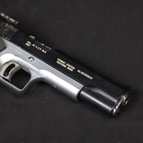 【中古】ウエスタンアームズ MGC M1911A1 COMBAT CUSTOM モデルガン