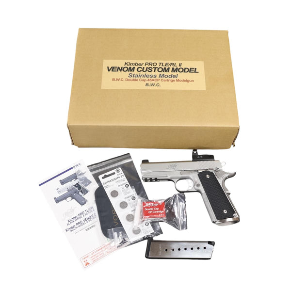 【中古】B.W.C キンバー Kimber PRO TLE/RL 2 PRO VENOM CUSTOM モデルガン