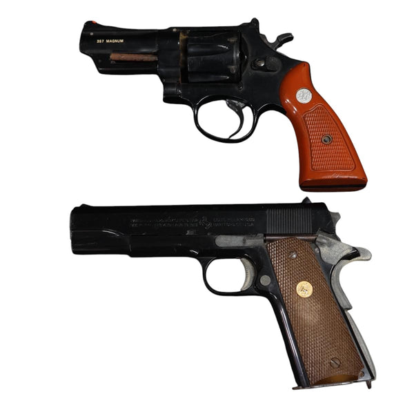 【中古】鈴木製作所 コルト M1911 コクサイ M28 ハイウェイ パトロールマン ジャンク モデルガン セット