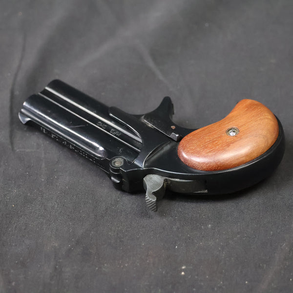 【中古】CMC デリンジャー モデルガン 木製グリップ