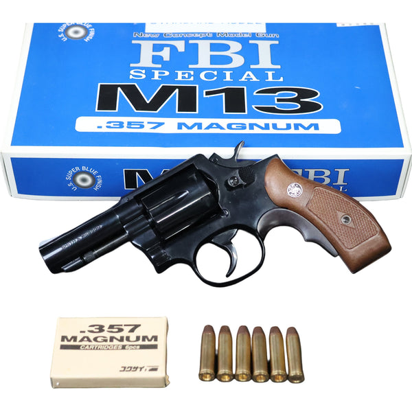 【中古】コクサイ S&W M13 FBI スペシャル モデルガン