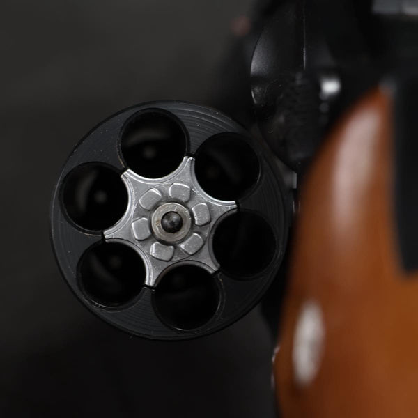 【中古】コクサイ S&W M19 357 コンバット マグナム モデルガン 木製グリップ