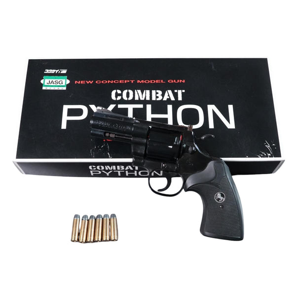 【中古】コクサイ コルト コンバット パイソン 357マグナム モデルガン COMBAT PYTHON