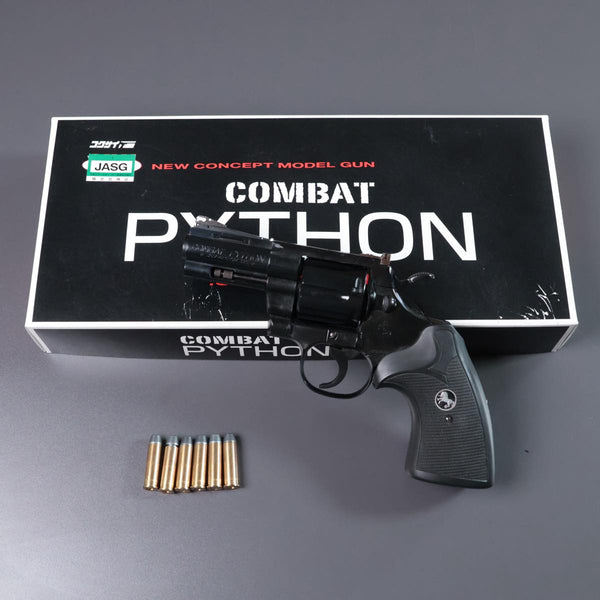 【中古】コクサイ コルト コンバット パイソン 357マグナム モデルガン COMBAT PYTHON