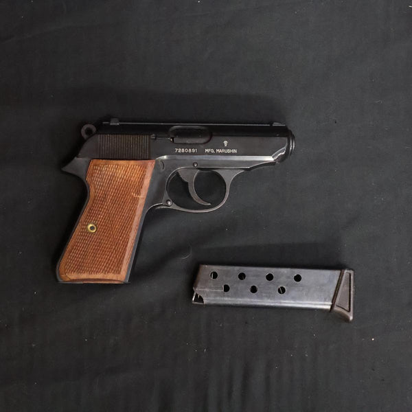 【中古】マルシン ワルサー PPK/S モデルガン