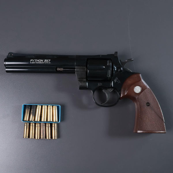 【中古】MGC コルト PYTHON 357 マグナム モデルガン SPG