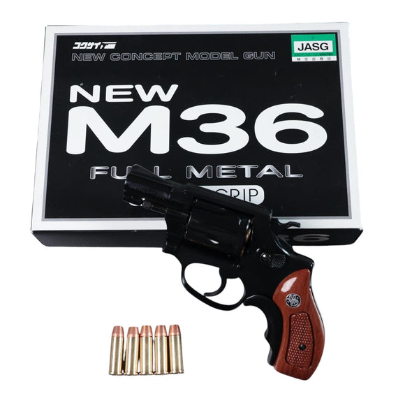 【中古】コクサイ S&W M36 チーフスペシャル 2インチ ポリフィニッシュ レディースミスモデルガン