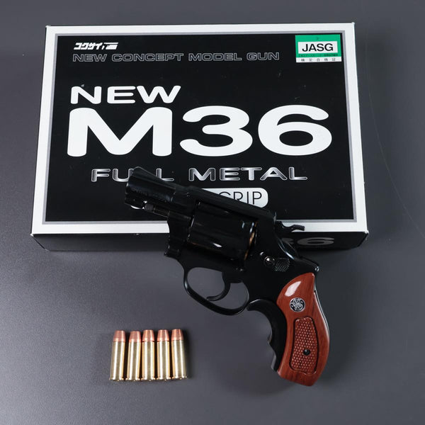 【中古】コクサイ S&W M36 チーフスペシャル 2インチ ポリフィニッシュ レディースミスモデルガン
