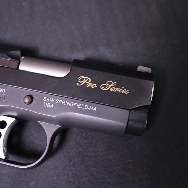 【中古】B.W.C S&W SW1911 Pro シリーズモデル 3インチ パフォーマンスセンター 発火式モデルガン