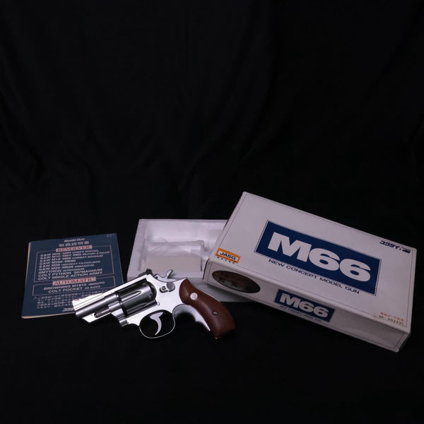 【中古】コクサイ S&W M66 ABS 2.5インチ 木製グリップ モデルガン