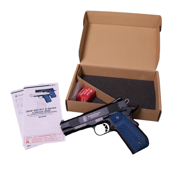 【中古】BWC SW 1911 SC E-Series 2022 ALL BLACK モデルガン M1911