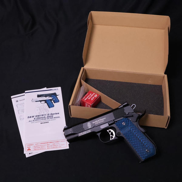 【中古】BWC SW 1911 SC E-Series 2022 ALL BLACK モデルガン M1911