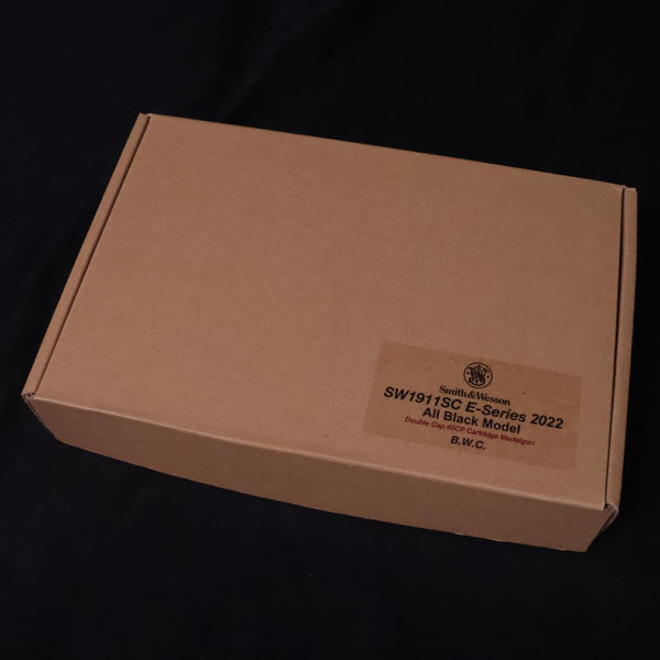 【中古】BWC SW 1911 SC E-Series 2022 ALL BLACK モデルガン M1911