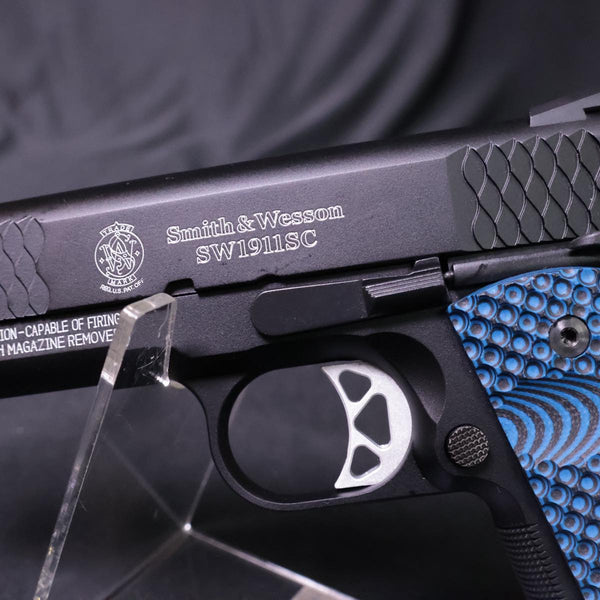 【中古】BWC SW 1911 SC E-Series 2022 ALL BLACK モデルガン M1911