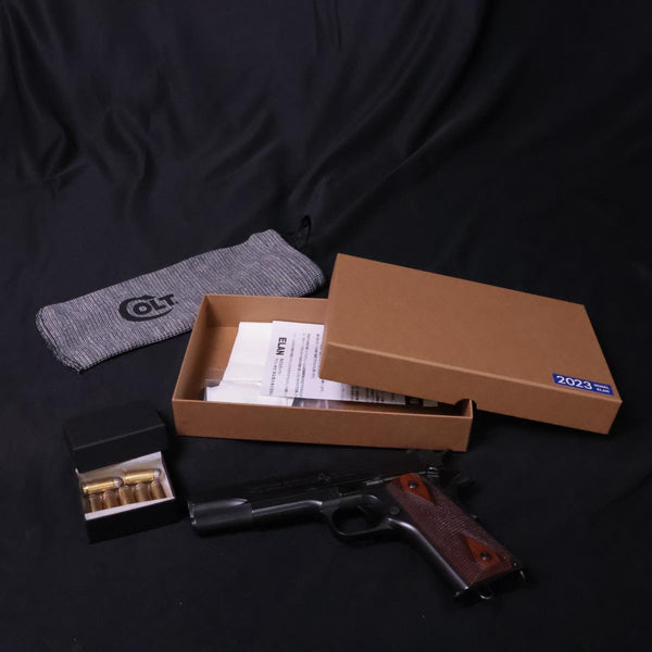 【中古】ELAN エラン .455 R.A.F ブリティッシュコントラクト 2023 M1911 モデルガン