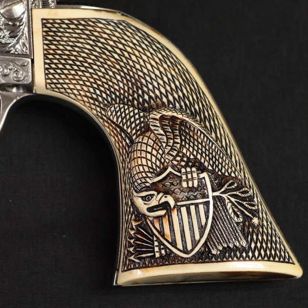 【中古】フランクリンミント GENERAL CUSTER'S REVOLVER カスター将軍リボルバー