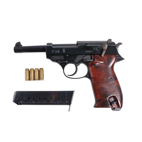 【中古】マルシン ワルサー P38 ac43 モデルガン WW2 ドイツ軍