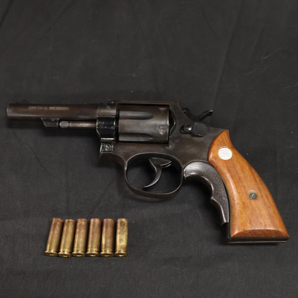 【中古】コクサイ S&W M10 M&P モデルガン 木製グリップ SRHW