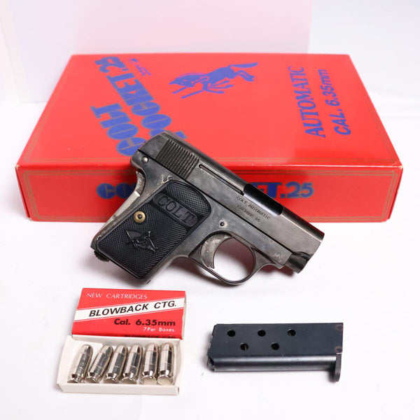 【中古】コクサイ コルト 25 ポケット オート モデルガン メタルフィニッシュ