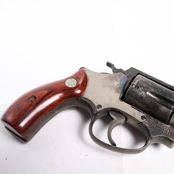【中古】コクサイ S&W M36 チーフスペシャル モデルガン 木製グリップ