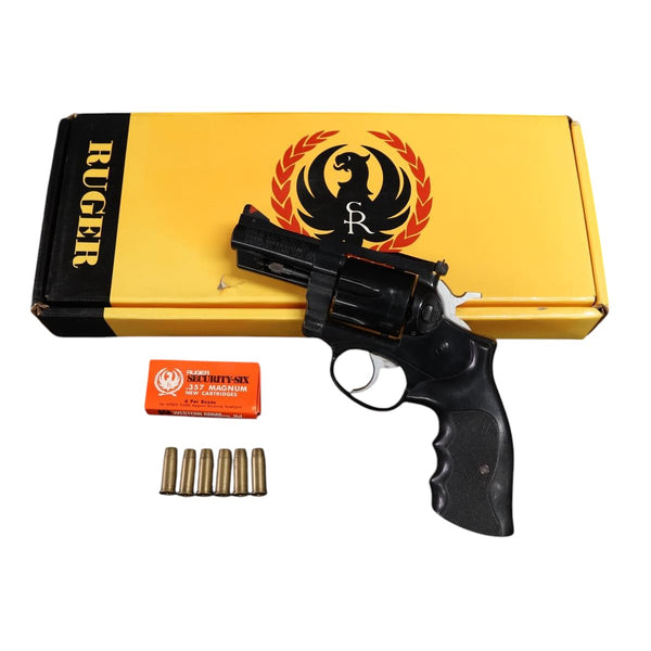 【中古】WESTERN ARMS WA ルガー セキュリティーシックス M-117 Deluxe モデルガン 難あり