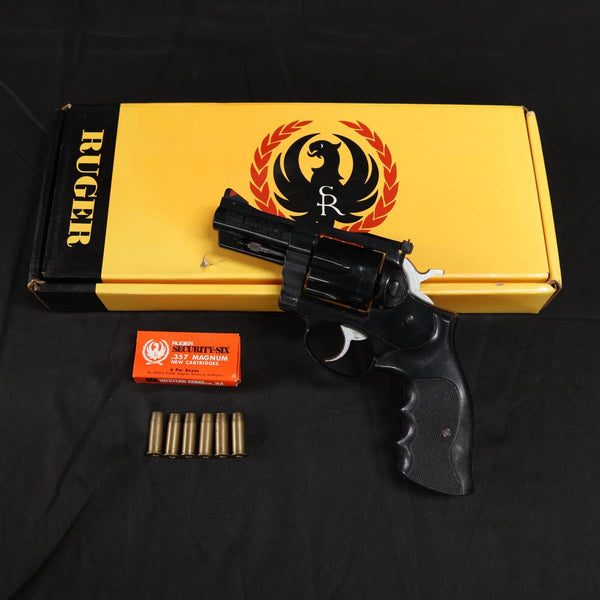 【中古】WESTERN ARMS WA ルガー セキュリティーシックス M-117 Deluxe モデルガン 難あり
