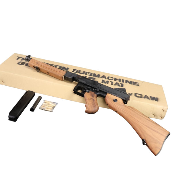 【中古】CAW クラフトアップルワークス トンプソンM1A1 モデルガン