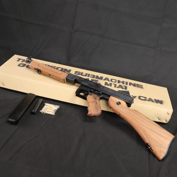 【中古】CAW クラフトアップルワークス トンプソンM1A1 モデルガン