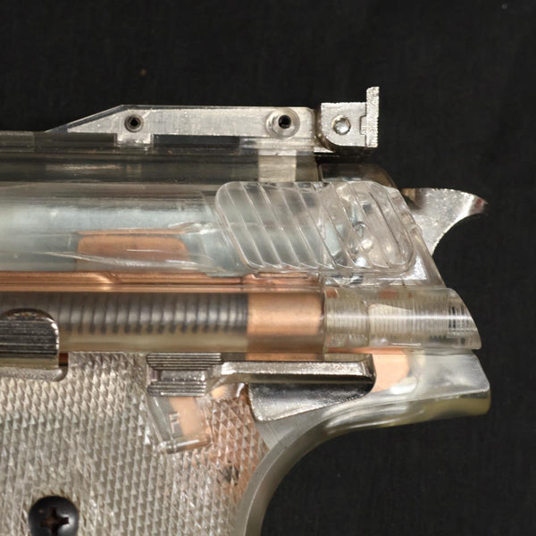 【中古】MGC 44 オートマグ モデルガン スケルトン SFガン TRANSPARENT