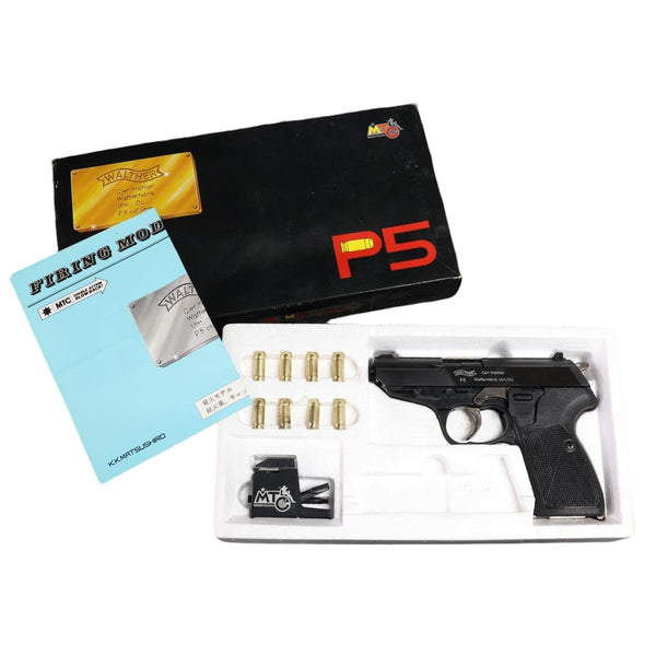 【中古】MATSUSHIRO WALTHER P5 モデルガン