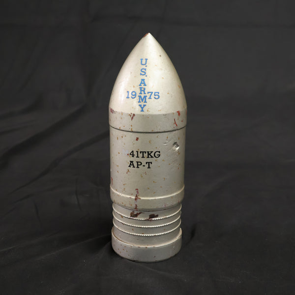 【中古】米軍放出品 アメリカ軍 M26 パーシング 戦車 90mm AP-T 対戦車 徹甲曳光弾 砲弾 61式戦車 M41戦車