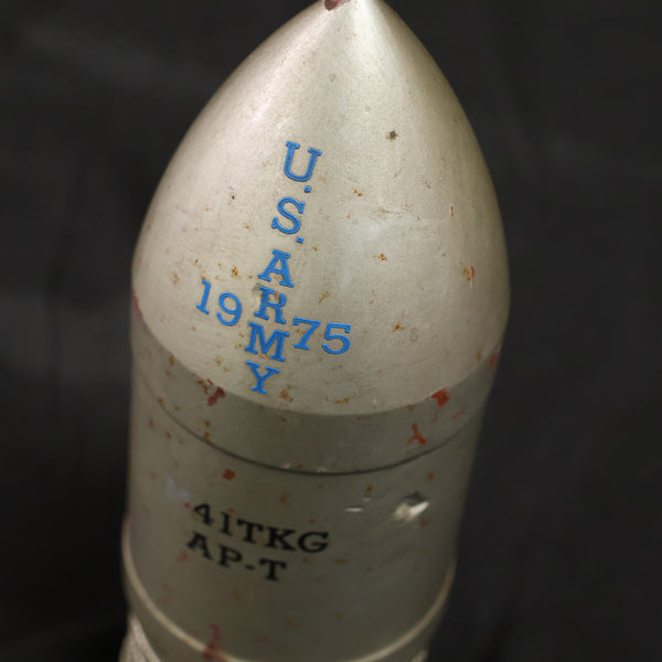 【中古】米軍放出品 アメリカ軍 M26 パーシング 戦車 90mm AP-T 対戦車 徹甲曳光弾 砲弾 61式戦車 M41戦車