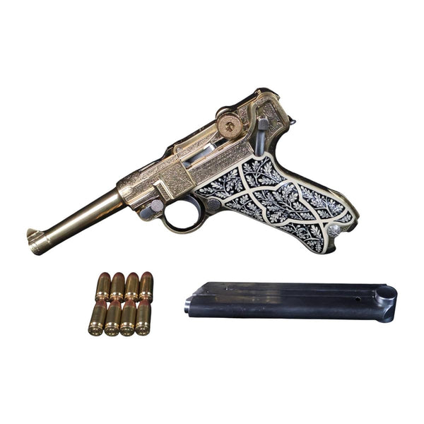 【中古】マルシン ルガー P08 モデルガン ゲーリングルガー  組み立てキット