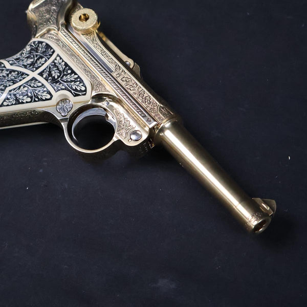 【中古】マルシン ルガー P08 モデルガン ゲーリングルガー  組み立てキット