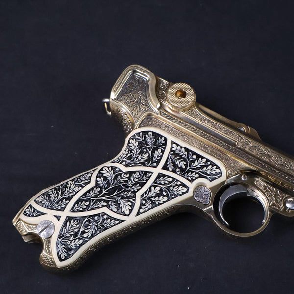 【中古】マルシン ルガー P08 モデルガン ゲーリングルガー  組み立てキット