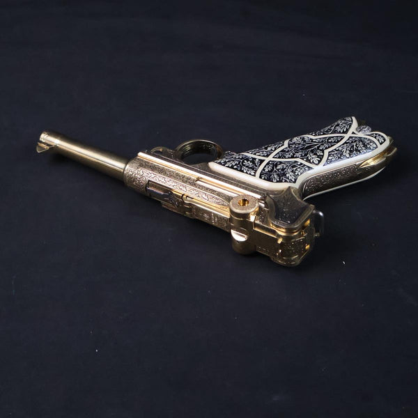 【中古】マルシン ルガー P08 モデルガン ゲーリングルガー  組み立てキット