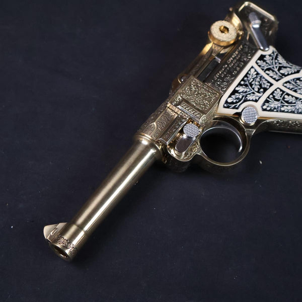 【中古】マルシン ルガー P08 モデルガン ゲーリングルガー  組み立てキット