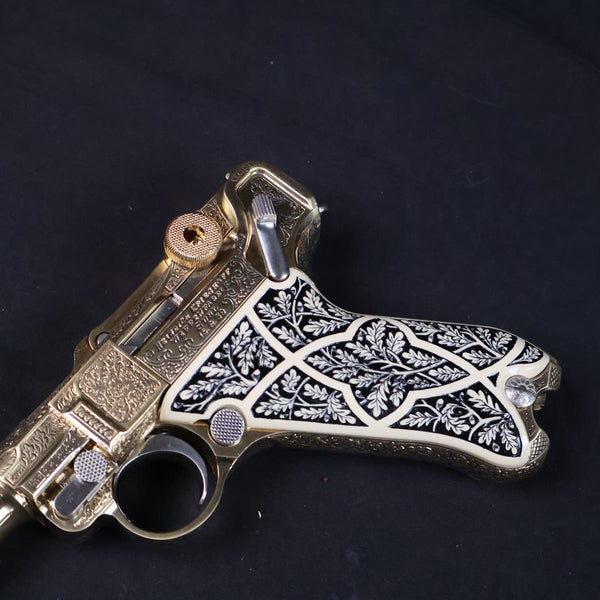 【中古】マルシン ルガー P08 モデルガン ゲーリングルガー  組み立てキット