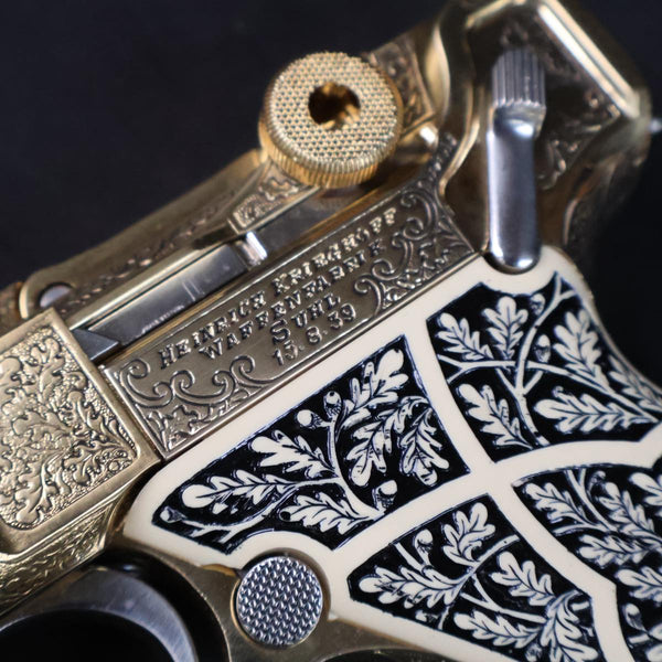 【中古】マルシン ルガー P08 モデルガン ゲーリングルガー  組み立てキット