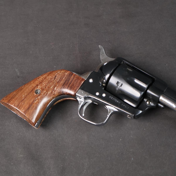 【中古】ウエスタンアームズ WA SAA シビリアン 木製グリップ モデルガン