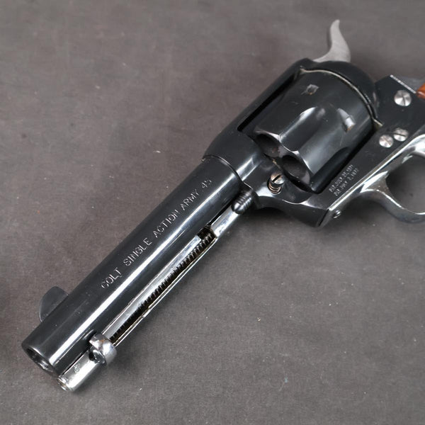 【中古】ウエスタンアームズ WA SAA シビリアン 木製グリップ モデルガン