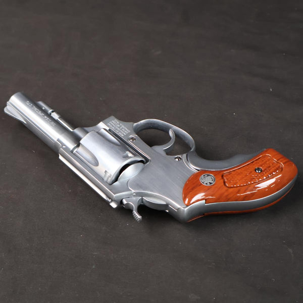 【中古】コクサイ NEW S&W M60 3インチ スーパーステンレスフィニッシュ モデルガン