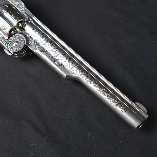 【中古】フランクリンミント ワイアットアープ  スコフィールド S&W モデル3 モデルガン