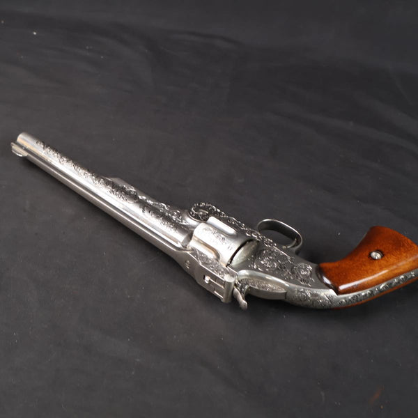 【中古】フランクリンミント ワイアットアープ  スコフィールド S&W モデル3 モデルガン