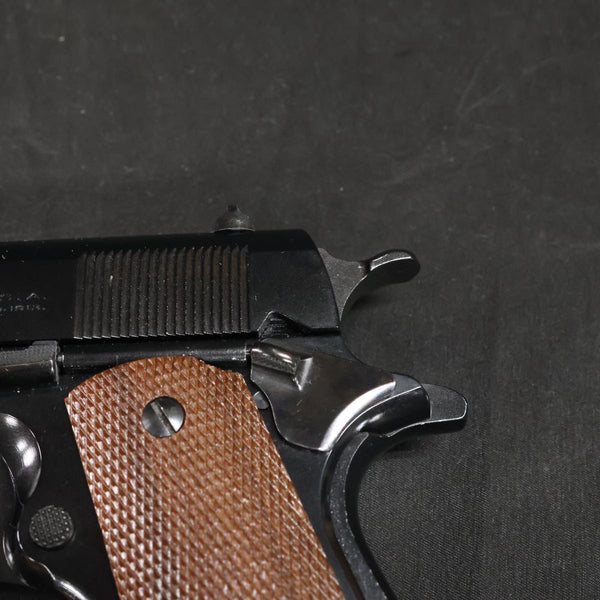 【中古】ELAN 六研 コルト ガバメント ナショナルマッチ 35年製 M1911 モデルガン