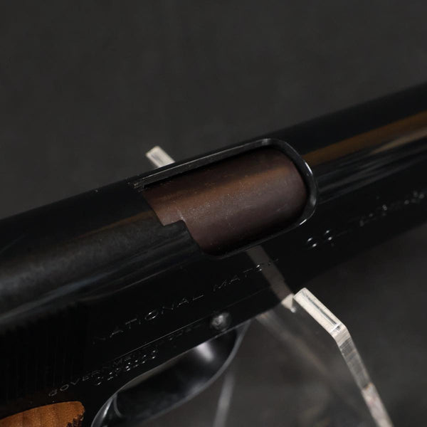 【中古】ELAN 六研 コルト ガバメント ナショナルマッチ 35年製 M1911 モデルガン