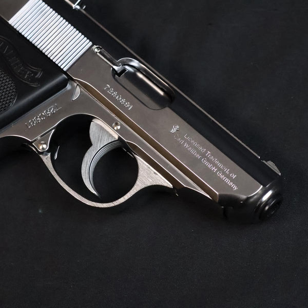 【中古】マルシン ワルサー PPK シルバー モデルガン