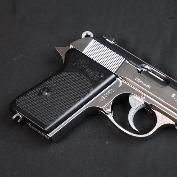 【中古】マルシン ワルサー PPK シルバー モデルガン