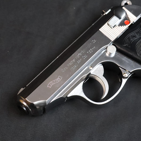 【中古】マルシン ワルサー PPK シルバー モデルガン